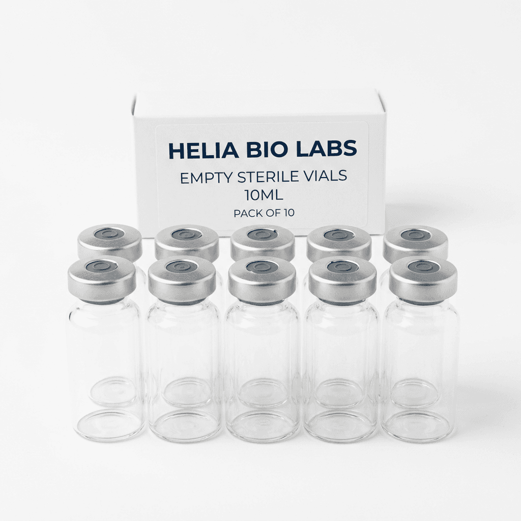 Empty Sterile Vials 10ml (Pack of 10) – Laboratory Consumable